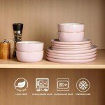 Handpainted Ceramic Dinnerware Set for 4