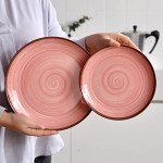 Melamine Dinnerware Set for 4 - Pink