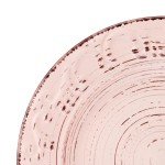 Trellis Pink 12-Piece Dinnerware Set for Four