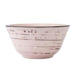 Trellis Pink 12-Piece Dinnerware Set for Four