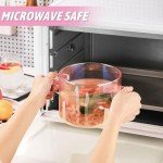 Heart-Shaped Pink Cooking Pots with Clear Glass