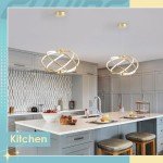 Elegant Gold LED Cage Chandelier for Any Space