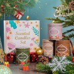 Cozy Christmas Candle Set - Winter Scents 4 Pack