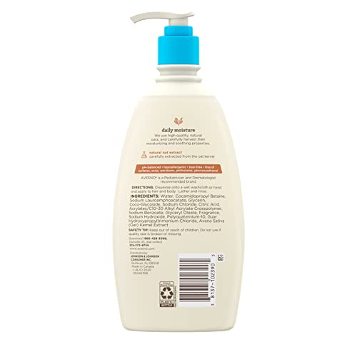 Aveeno Baby Gentle 2-in-1 Body Wash & Shampoo