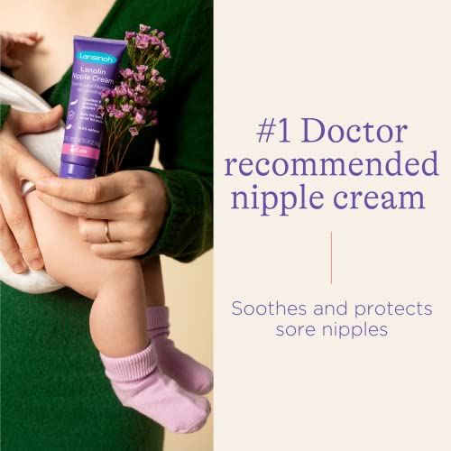 Lansinoh Lanolin Nipple Cream for Breastfeeding Moms, 1.41 Ounces