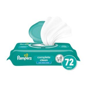 Pampers Fresh Scented Baby Wipes, 72 Count