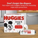 Huggies Simply Clean Fragrance-Free Baby Wipes (64)
