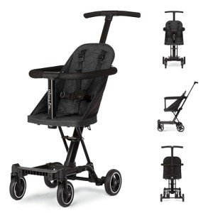 Dream On Me Compact Coast Rider Stroller - Black