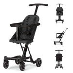 Dream On Me Compact Coast Rider Stroller - Black