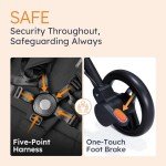 MAMAZING Ultra Compact Lightweight Travel Baby Stroller