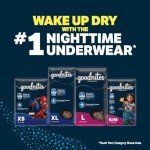 Goodnites Boys' Bedwetting Underwear, Size S/M