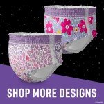 Pampers Ninjamas Nighttime Bedwetting Underwear - Girls S/M