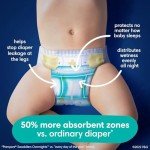 Pampers Swaddlers Overnight Size 6 Diapers, 72 Count