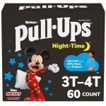 Boys' Night-Time Pull-Ups for Potty Training, 60 Ct