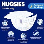 Huggies Size 4 Overnights Baby Diapers, 52 Ct