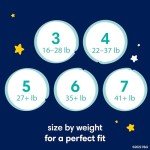 Pampers Swaddlers Overnight Size 6 Diapers, 72 Count