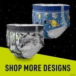 Pampers Ninjamas Bedwetting Underwear for Boys, Size S/M