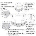 ALVABABY Adjustable Cloth Diapers 6 Pack