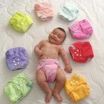 ALVABABY Adjustable Cloth Diapers 6 Pack