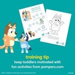Bluey Potty Training Pants for Kids - Size 3T-4T