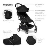 BABYZEN YOYO2 Stroller with Bassinet - Black Set