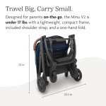 UPPAbaby Minu V2 Lightweight Portable Travel Stroller