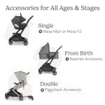 UPPAbaby Minu V2 Lightweight Portable Travel Stroller