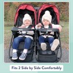 Kolcraft Cloud Plus Lightweight Double Baby Stroller