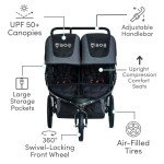 BOB Gear Revolution Flex 3.0 Double Jogging Stroller