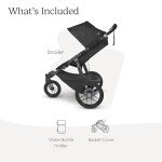 UPPAbaby Ridge Jogging Stroller with Water Bottle Holder