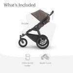 UPPAbaby Ridge Jogging Stroller, Dark Taupe