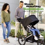Joovy Zoom360 Ultralight Jogging Stroller - Black