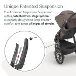 UPPAbaby Ridge Jogging Stroller, Dark Taupe