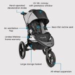 Baby Jogger Summit X3 Jogging Stroller - Black/Gray