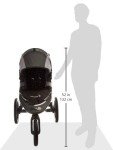 Baby Jogger Summit X3 Jogging Stroller - Black/Gray