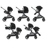 Evenflo Pivot Xpand Travel System with LiteMax Seat