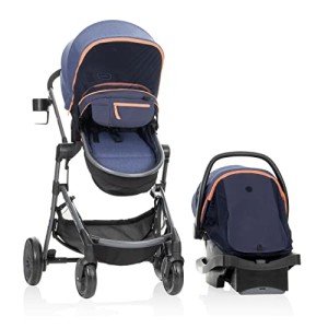 Evenflo Pivot Vizor Travel System with Car Seat