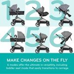 Evenflo Pivot Vizor Travel System with Car Seat