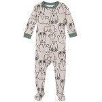 Gerber Baby Boys' Footed Pajamas, 2-Pack Bears