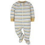 Dinosaur Print Baby Boys' Footie Pajamas - 4 Pack