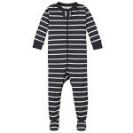 Gerber Baby Boys' Dinosaur Footed Pajamas, 9 Months