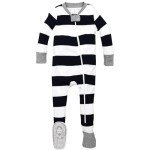 Burt's Bees Baby Boys' Organic Cotton Footie PJs