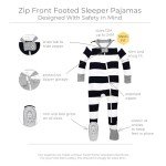 Burt's Bees Baby Boys' Organic Cotton Footie PJs
