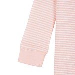 Gerber Baby Girls' Pink Footed Pajamas Set, 18 Months