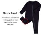 GUISBY Baby Footless Zipper Sleepers - 3-6 Months