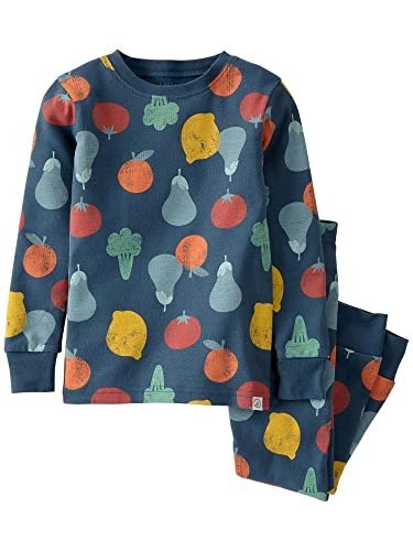 Organic Cotton 2-Piece Baby Pajamas Set, Veggies
