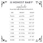 Organic Cotton Footed Pajamas for Baby Girls, Jumbo Star