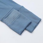 Blue Bamboo Baby Sleeper with Mittens & Zipper