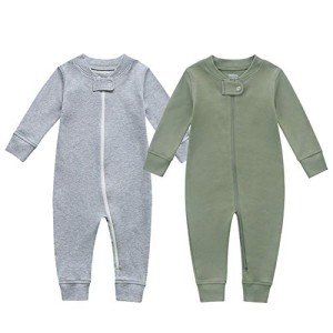 Owlivia Organic Cotton Zip Sleep N Play Outfit