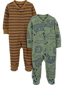 Cozy 2-Pack Footed Sleepers for Babies